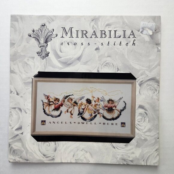 Mirabilia Cross Stitch Pattern Angel Proclamation 1996 MD25 NEW Sealed OOP - Picture 1 of 4